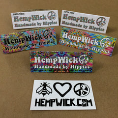 hemp wick 10ft sample pack